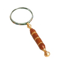 Loupe à poignée Type clé en laiton, fait de tout Type de clé, avec vernis à miroir marin et miroir de qualité supérieure vente en gros