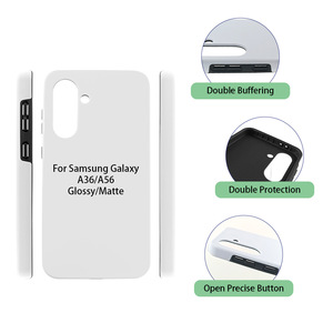 Funda de Teléfono en Blanco para Sublimación 3D de Doble Capa Recubierta para Samsung Galaxy Serie S25 S24 S23 S22 <span class=keywords><strong>S21</strong></span>, Impresión por Transferencia de Calor - Product Image 4