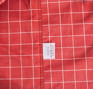 <span class=keywords><strong>Camicia</strong></span> estiva <span class=keywords><strong>a</strong></span> maniche corte con colletto rosso Plaid <span class=keywords><strong>a</strong></span> maniche corte nuovo arrivo 100% camicie OEM in cotone personalizzate - Product Image 6