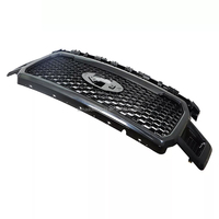 LUMA Accessoires Pièces détachées pour camions Pare-chocs de voiture en plastique ABS noir Grille de radiateur de remplacement pour Ford F150 2018-2020