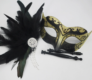 面白いマスク顔の誕生日クリスマスハロウィーンアイマスクパーティー女性マスク - Product Image 6