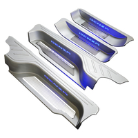 Accessoires DENZA D9 4-1 MPV, marchepieds de bienvenue LED pour portes arrière, marchepieds en aluminium, décoration intérieure, Chine Zhejiang HY