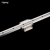Rail de guidage linéaire CNC de 1500 mm à haute résistance à l'usure avec noyau de roulement en acier traité thermiquement, anti-poussière, pour équipement d'automatisation