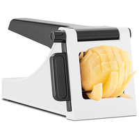 Goedkope multifunctionele handmatige keuken frietjes aardappelchips snijder/slicer/hakker groente fruit salade snijder roestvrij staal