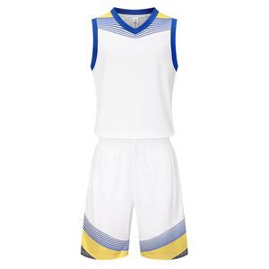Conjuntos de uniformes de ropa deportiva de baloncesto de nuevo diseño para hombres-Pantalones cortos de verano informales y Jersey de talla grande transpirable y fresco - Product Image 1