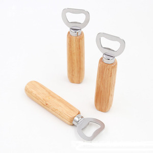 Ouvre-bouteille et <span class=keywords><strong>tire</strong></span>-<span class=keywords><strong>bouchon</strong></span> en acier inoxydable de haute qualité, style classique personnalisé en bois de chêne - Product Image 1