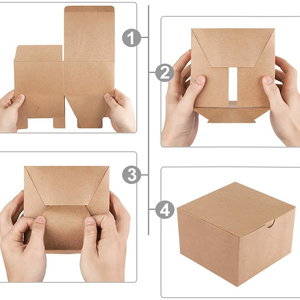 Scatola <span class=keywords><strong>di</strong></span> imballaggio in carta kraft confezione <span class=keywords><strong>di</strong></span> prodotti <span class=keywords><strong>di</strong></span> <span class=keywords><strong>bellezza</strong></span> per la cura della pelle siero cosmetico profumo piccola scatola <span class=keywords><strong>di</strong></span> imballaggio personalizzato - Product Image 4