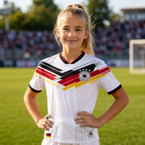 Achetez en ligne 26 2026 Vintage Custom German National Team <span class=keywords><strong>2022</strong></span> Soccer Uniform Kit France Argentine Allemagne <span class=keywords><strong>Maillot</strong></span> de <span class=keywords><strong>football</strong></span> pour enfant - Product Image 1