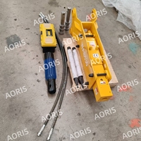 Support de soudage de type supérieur AORIS SB40 pour marteau hydraulique, adapté aux excavatrices de 4 à 7 tonnes