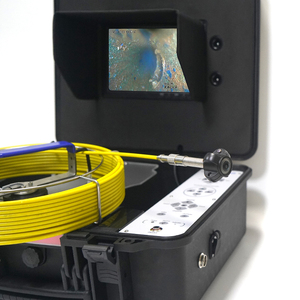 360 grados 10 pulgadas 1080P IP68 impermeable autonivelante alcantarillado Maninline cámara de inspección 37mm con teclado y localizador de 512HZ - Product Image 3