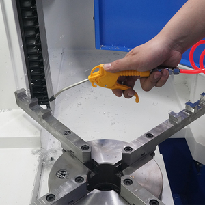 Tour CNC horizontal à double broche verticale, commande GSK, pour réparation de roues, modèle AWR802VP, à corps compact - Product Image 4