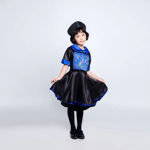 Costume d'Halloween Fille Zombie Cosplay Chinois <span class=keywords><strong>Qing</strong></span> Dynasty Bloodsucker Zombie Enfant Vampire Déguisement Fantôme Costume - Product Image 3