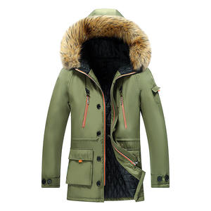Parka Imbottito da <span class=keywords><strong>Uomo</strong></span> 2025 Giacca Invernale <span class=keywords><strong>Cappotti</strong></span> da <span class=keywords><strong>Uomo</strong></span> Capispalla Maschile Colletto in <span class=keywords><strong>Pelliccia</strong></span> Casual Lungo Imbottito in Cotone Cappotto <span class=keywords><strong>con</strong></span> Cappuccio da <span class=keywords><strong>Uomo</strong></span> - Product Image 5