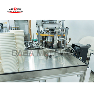 Hoàn toàn tự động 12-35Oz kích thước lớn giấy Bát làm cho máy Kraft hộp lấy đi container giấy súp Bát Máy làm - Product Image 6