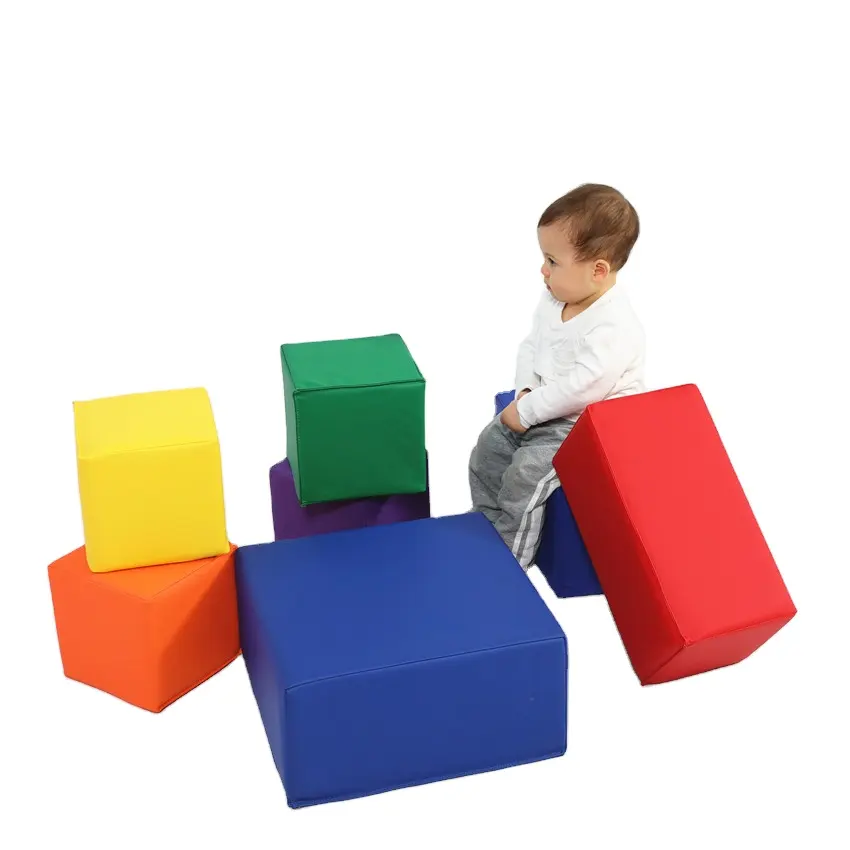 Indoor Eco Vriendelijke Kleurrijke Kids Gym Soft Play Speelgoed Voor Pre-School En Binnenspeeltuin