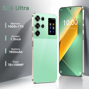Smartphone 5G S26 Ultra Original à succès, 16 Go + 1 To, double appareil photo 72 MP + 108 MP, écran HD 120 Hz, Android <span class=keywords><strong>14</strong></span>, déverrouillage facial, 100 W, version française - Product Image 4