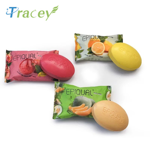 Jabón de tocador de marca privada con aroma a limón y manzana, colorido, a base de hierbas, 150 g, blanqueador, hidratante, para todo tipo de piel - Product Image 4