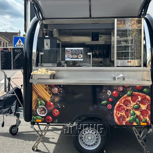 משאית אוכל קטן משאיות אוכל אוכל קינוח משאית הסיטונאיות המציעות ארוחות קניות קטנות קניון אוכל גלידה מיני אוכל מיני גלידה משאית - Product Image 2