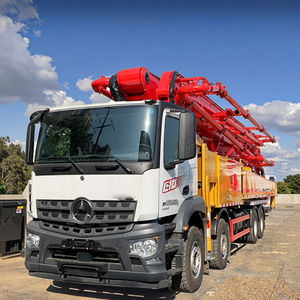 أعلى علامة تجارية عالية الجودة 60m sy5449thbfb 600C-10 مضخة خرسانة مركبة على شاحنة مضخة هيدروليكية - Product Image 1