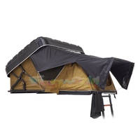 Tente de toit de camping de voiture tout-terrain tente de toit de suv expédition d'usine Dachzelt Auto Hartschale tente de toit de voiture de grande taille