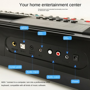 คีย์บอร์ดอิเล็กทรอนิกส์อัจฉริยะ Yongmei YM-8810 คีย์เปียโนเหล็ก 61 คีย์ สำหรับผู้ใหญ่ เด็ก ผู้เริ่มต้น และครูอนุบาล - Product Image 4