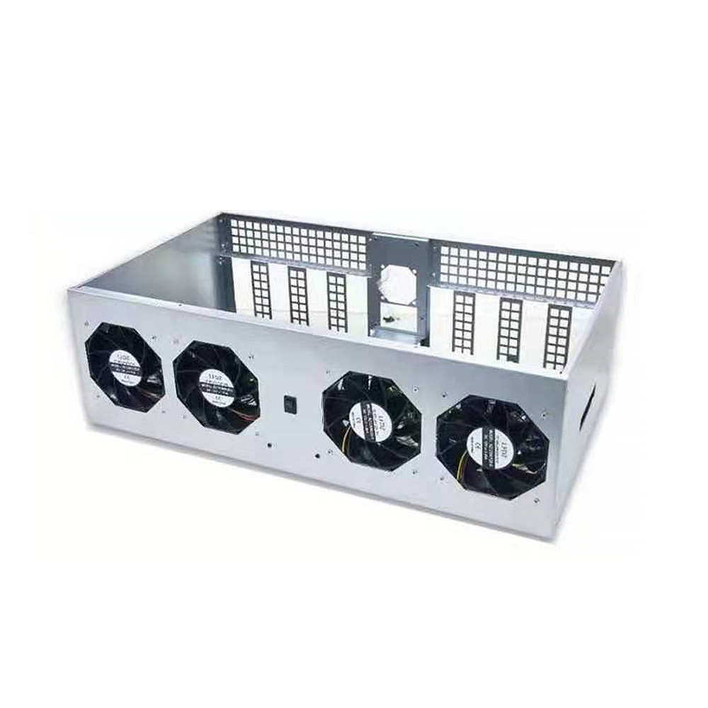 Корпус для ПК, USB медный Gpu Barebone System, поддержка 8 gpu Machinery Parts Machine