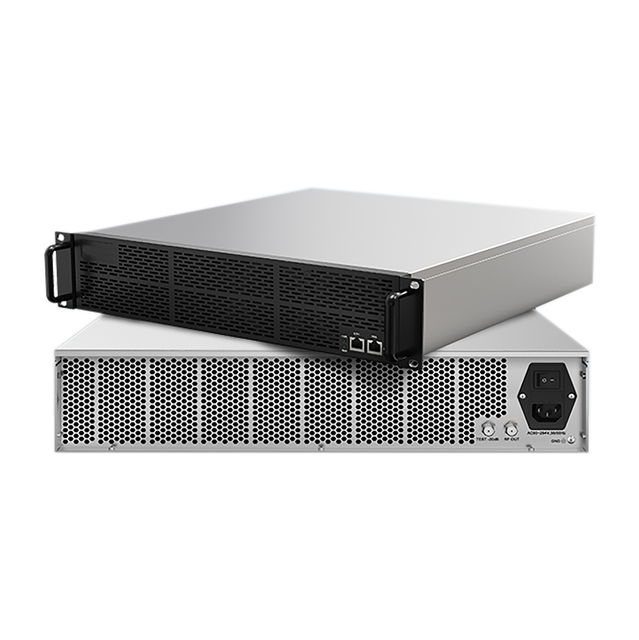 IP to Analog Modulator HZY-1709B 32-64 Channel 2U Rack NTSC PAL Web Management 1GE Input CATV Headend