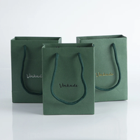 Bolsa de Papel Mate de Primera Calidad con Impresión a Doble Cara en Color Medio, Tamaño Personalizado, Pequeño, Mediano y Grande