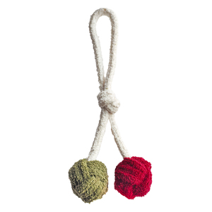 Nieuwe Duurzame Bal Hond Interactieve Kauwspeelgoed Met Katoenen Touw - Product Image 1
