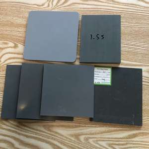 Rigid <b>Acrylic</b> Sheet Plate in Grey and Dark Grey for Wall Paneling with Custom Cutting Processing Service 1/8'' Thick 12''x19'' - Product Image 2