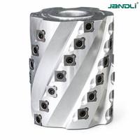 Tête de coupe hélicoïdale indexable JANDLI pour machines à bois haute vitesse – Vente en gros usine