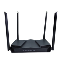Routeur Wi-Fi 6 GGDX Banana Pi BPI + Boîtier TR6560 + Carte SOC Wi-Fi 5220 Dual Core Cortex-A9 Intégré 5 PHY RGMII 6 MACs