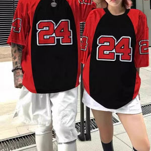 เสื้อยืดฮิปฮอปแฟชั่นแบบสั่งทำพิเศษ พิมพ์ลาย 3 มิติ แขนสั้น ผ้าตาข่าย แห้งเร็ว สปอร์ต สตรีทแวร์ลำลอง - Product Image 1