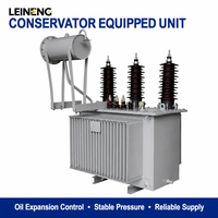 Transformateur immergé dans l'huile triphasé 60Hz LEINENG S13-M-200KVA/10KV Transformateurs de puissance moyenne et haute tension