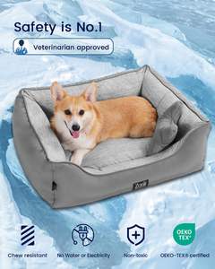 Cama Refrigerante de Lujo Hecha a Medida para Perros y Gatos con Funda Impermeable y Lavable, Base Antideslizante, Sin <span class=keywords><strong>Gel</strong></span> - Product Image 3
