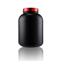 Poudre de lait RTCO en plastique 2oz-270oz, complément, pilulier chromé, boîte à pilules, capsule