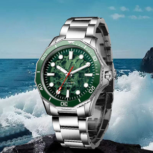 Montre mécanique pour homme en acier inoxydable 316L, mouvement mécanique de haute qualité, designs de luxe personnalisés - Product Image 5