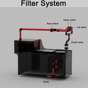 Acquario Completo da 120CM con Sistema di Filtraggio, Vasca in Vetro Ultra Trasparente per Pesci d'Acqua Dolce - Product Image 5