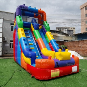 Yuedong 19.6ft قابلة للنفخ التجارية كتلة بناء نطاط كومبو ممر جاف الشريحة الملونة التسلق - Product Image 2