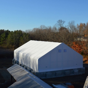 30x60m OEM/ODM 100-150kmH تحميل الرياح سقيفة تخزين حديقة الحصان المأوى تسليط الصالة الرياضية حظيرة للبيع - Product Image 1