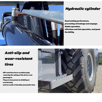 Chariot élévateur diesel tout-terrain de haute qualité, durable, 3 tonnes, 4 tonnes, 5 tonnes, prix d'usine, pour utilisation en intérieur, moteur diesel