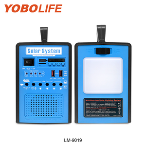 Yobolfife 160wh מערכת תאורה סולארית מיני פאנל סולארי מיני פאנל סולארי עם mp3 fm <span class=keywords><strong>220v</strong></span> 110 מחולל אנרגיה סולארית - Product Image 6