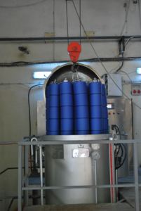 Machine automatique de teinture de fil textile 100 kg – Nouveaux composants essentiels : Moteur de pompe Cedit en acier inoxydable 316L à vapeur indirecte - Product Image 5