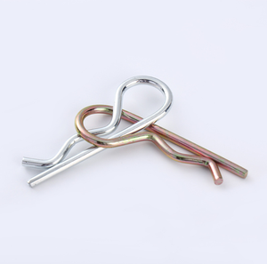 Pasador de chaveta de acero inoxidable personalizado o pasador de resorte <span class=keywords><strong>R</strong></span> Pasadores de chaveta divididos plateados - Product Image 3