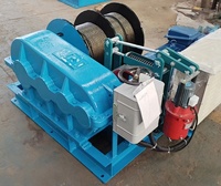 Treuil électrique pour bateau de 5 à 60 tonnes avec télécommande sans fil et câble en acier
