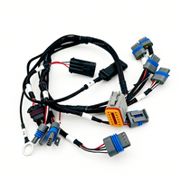 Kabel Harness Kendaraan Energi Baru Yihetai yang Dapat Disesuaikan, Kabel Sambungan Elektronik Terminal 15P ke 3/4/5P