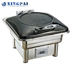 XINGPAI équipement de restauration chauffe-plats pour buffet ensemble de buffet chauffe-plats en acier inoxydable contrôle de la température - Product Image 6