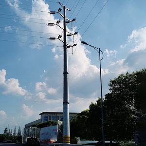 Polygonale achteckige 30FT 35FT 40FT High <span class=keywords><strong>Tower</strong></span> elektrische Strom übertragungs stange und Türme - Product Image 4
