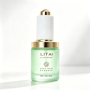 Botella de Vidrio Esmerilado de 30 ml con Gotero y Caja, Botella Vacía para Suero para el Cuidado de la Piel, Aceite Esencial, <span class=keywords><strong>Perfume</strong></span>, Cuidado del Cabello - Product Image 2