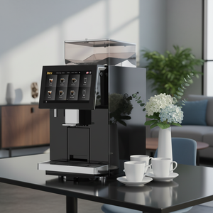<b>Fully</b> <b>Automatic</b> <b>Coffee</b> <b>Machine</b> with <b>Coffee</b> Powder Function 19bar 20 Bar IOT Big Touch Screen Professional Smart <b>Coffee</b> <b>Machine</b> - Product Image 4